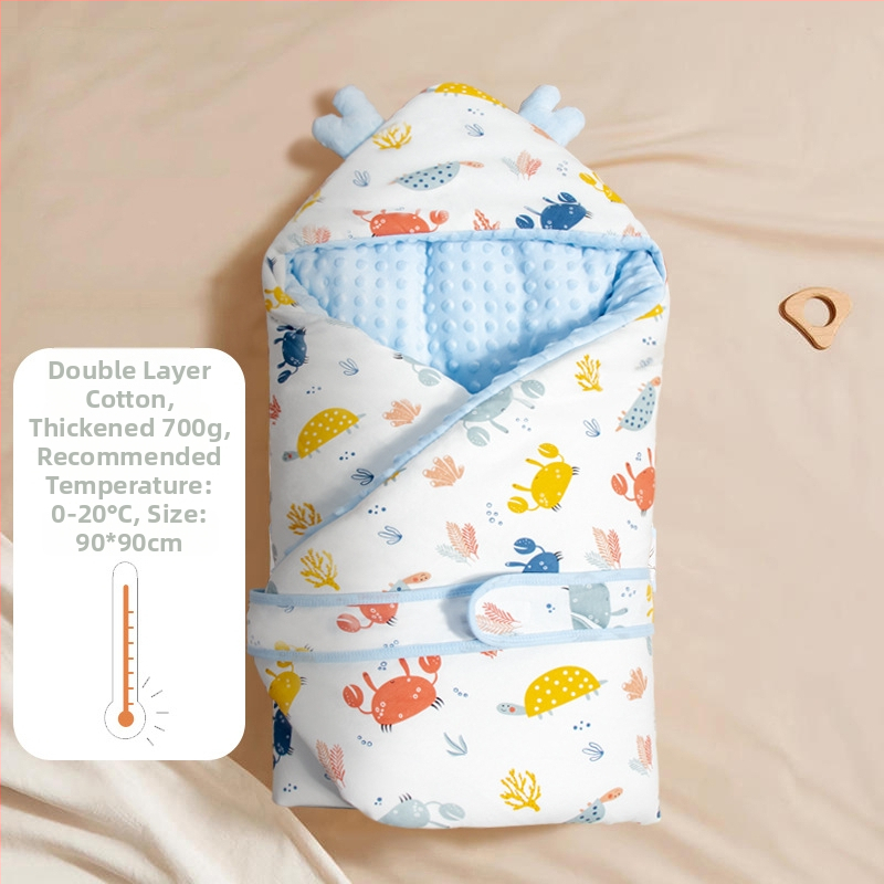 Kūdikio quilt iš 100% medvilnės, cartoon raštas, visų sezonų naudojimui, naujagimiams iki 12 mėnesių