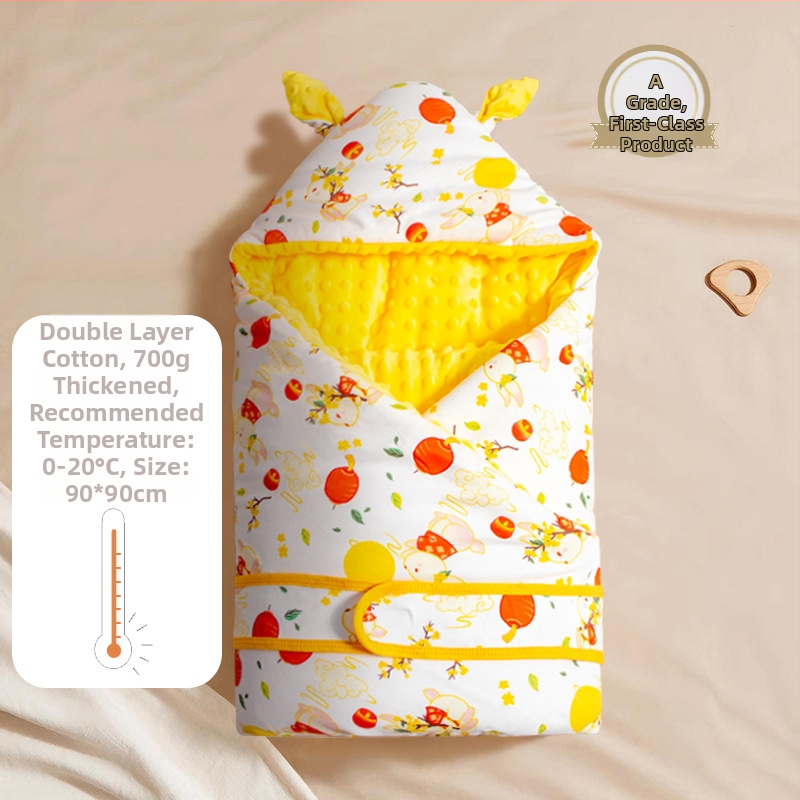 Kūdikio quilt iš 100% medvilnės, cartoon raštas, visų sezonų naudojimui, naujagimiams iki 12 mėnesių