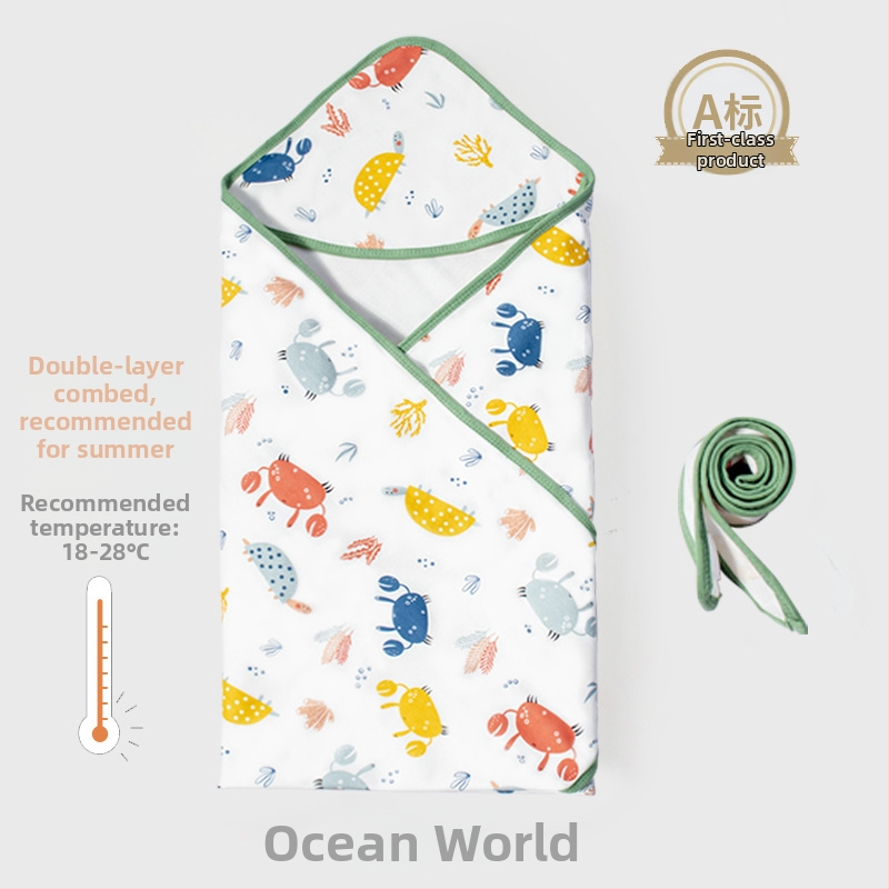 Kūdikio quilt iš 100% medvilnės, cartoon raštas, visų sezonų naudojimui, naujagimiams iki 12 mėnesių