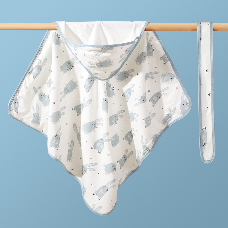 Kūdikio quilt iš 100% medvilnės, cartoon raštas, visų sezonų naudojimui, naujagimiams iki 12 mėnesių