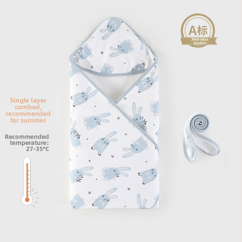 Kūdikio quilt iš 100% medvilnės, cartoon raštas, visų sezonų naudojimui, naujagimiams iki 12 mėnesių