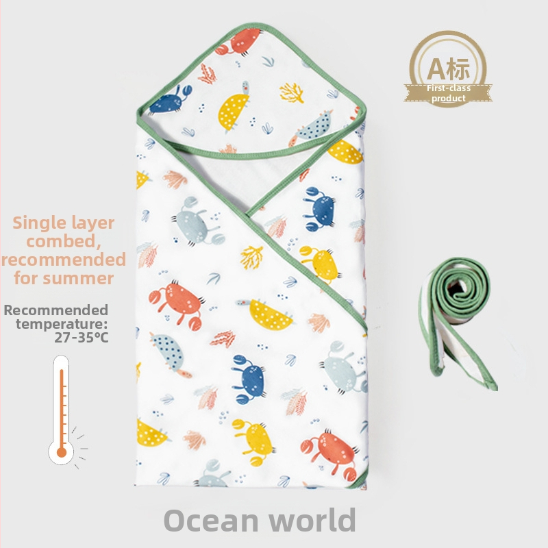 Kūdikio quilt iš 100% medvilnės, cartoon raštas, visų sezonų naudojimui, naujagimiams iki 12 mėnesių