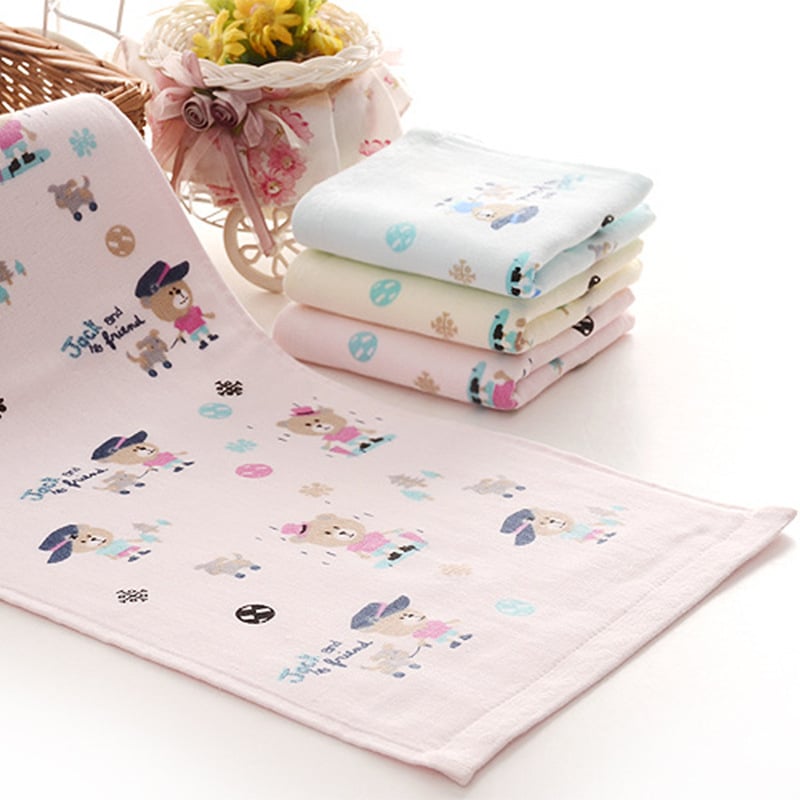 Kūdikio medvilninis rankšluostis siuvinėjimu ir spauda; kūdikių veido rankšluostis; Medžiaga: medvilnė; Procesai: siuvinėjimas, spauda; Svoris: <50 g; Pagrindinė auditorija: kūdikis