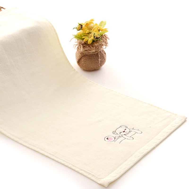 Kūdikio medvilninis rankšluostis siuvinėjimu ir spauda; kūdikių veido rankšluostis; Medžiaga: medvilnė; Procesai: siuvinėjimas, spauda; Svoris: <50 g; Pagrindinė auditorija: kūdikis