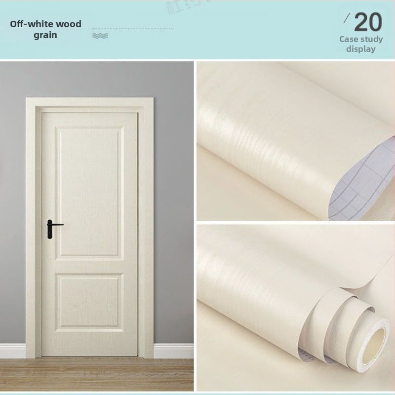 Savarankiškai klijuojama medžio rašto tapetė stalams, durims ir spintelėms