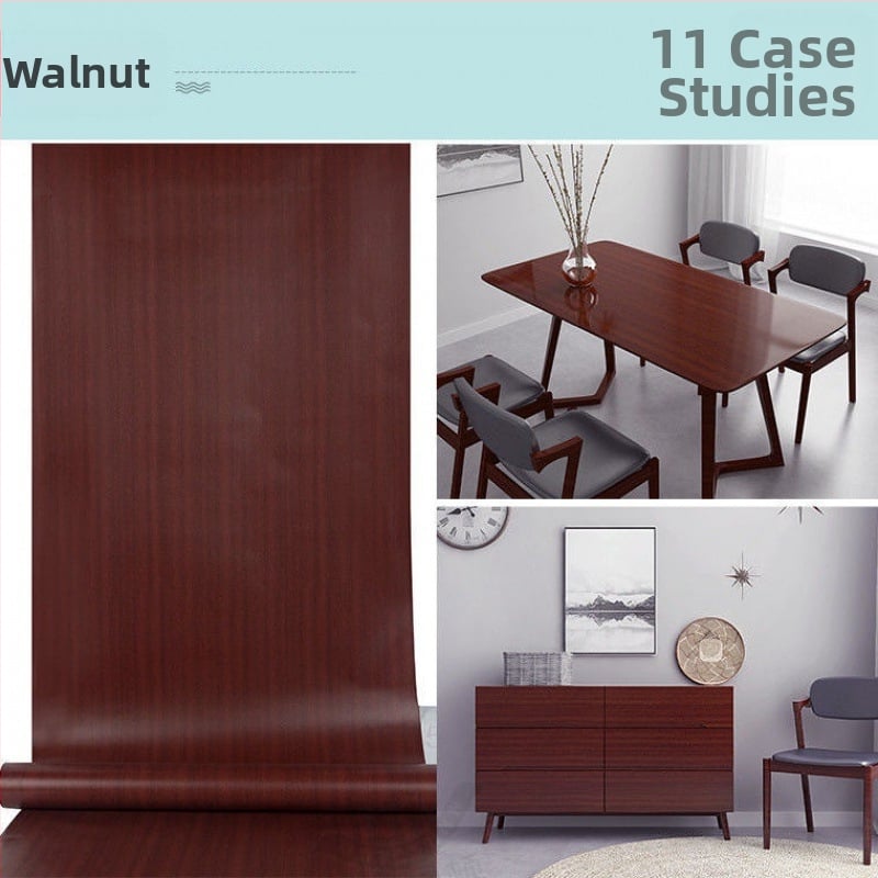 Savarankiškai klijuojama medžio rašto tapetė stalams, durims ir spintelėms