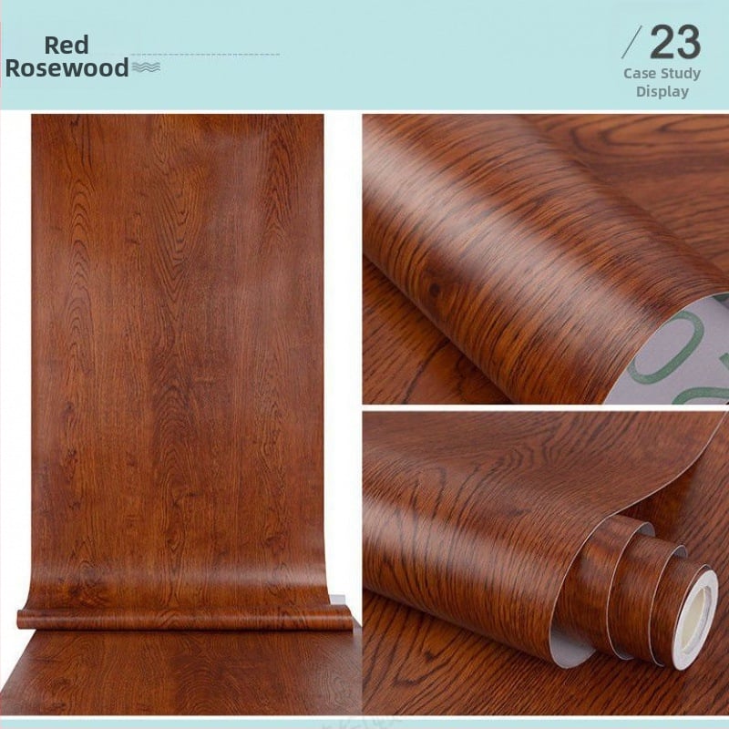 Savarankiškai klijuojama medžio rašto tapetė stalams, durims ir spintelėms