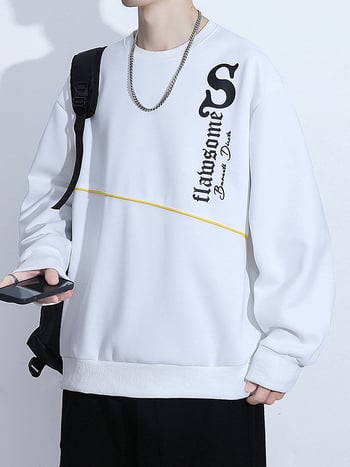 Megztinis su animaciniu piešiniu, medvilnės/polesterio mišinio (63% medvilnė, 37% poliesteris), apvali kaklo linija, ilgos rankovės, aptemptas kirpimas, tinkamas visiems metų laikams.