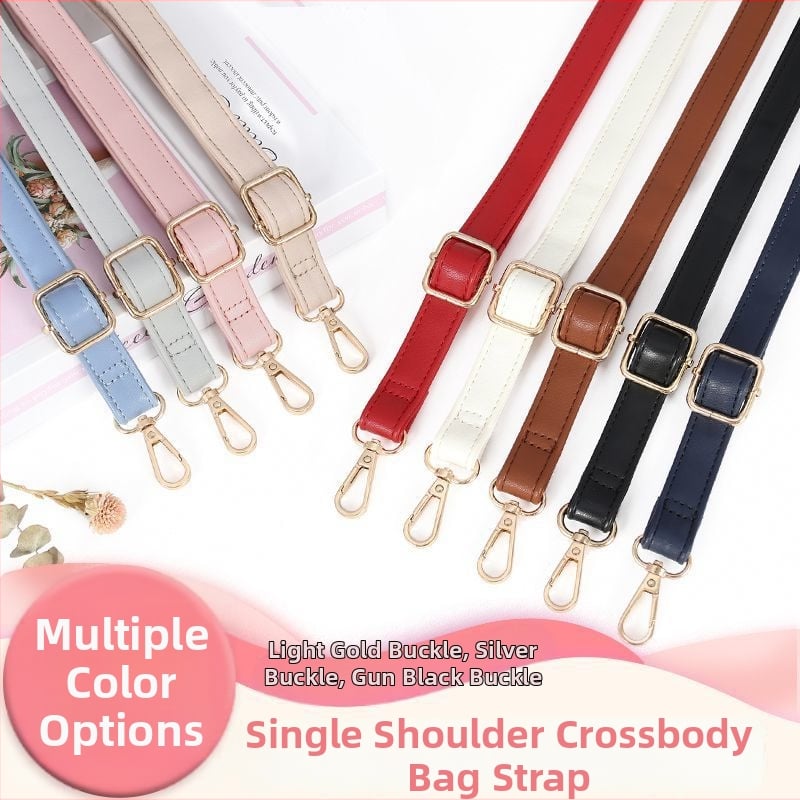 Curea PU pentru geantă pentru femei — lată, reglabilă, extensibilă, potrivită pentru purtare crossbody