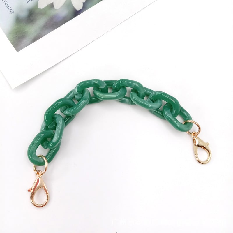 Koti õlarihm akrüülketiga, mudel DL-1126, õla/ristkoti rihm, kevad 2025, tänavustiil