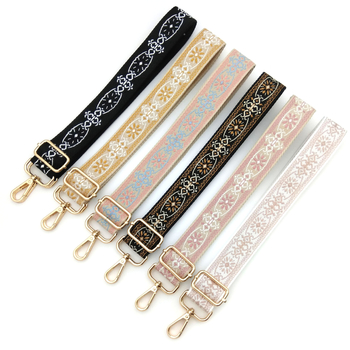 Koti õla rihm, reguleeritav pikk rihm, polüester, lille muster, koorma vähendamine, 2024 talv