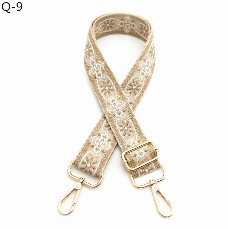 Koti õla rihm, reguleeritav pikk rihm, polüester, lille muster, koorma vähendamine, 2024 talv