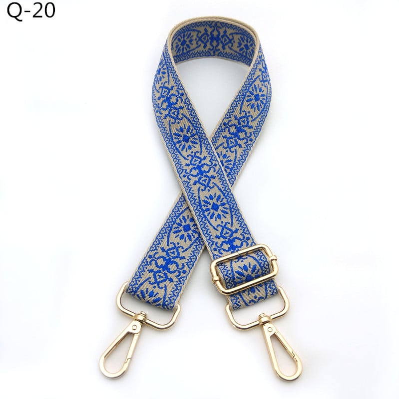 Koti õla rihm, reguleeritav pikk rihm, polüester, lille muster, koorma vähendamine, 2024 talv