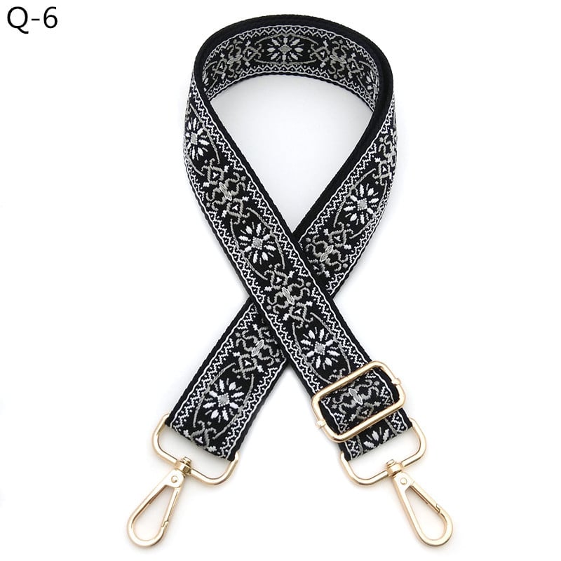 Koti õla rihm, reguleeritav pikk rihm, polüester, lille muster, koorma vähendamine, 2024 talv