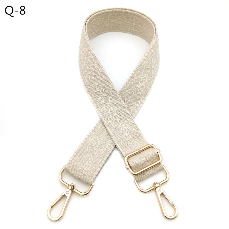 Koti õla rihm, reguleeritav pikk rihm, polüester, lille muster, koorma vähendamine, 2024 talv