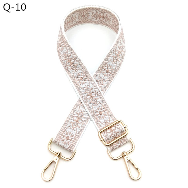 Koti õla rihm, reguleeritav pikk rihm, polüester, lille muster, koorma vähendamine, 2024 talv