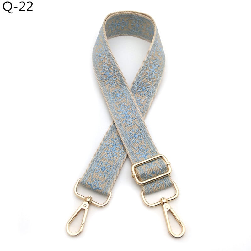 Koti õla rihm, reguleeritav pikk rihm, polüester, lille muster, koorma vähendamine, 2024 talv