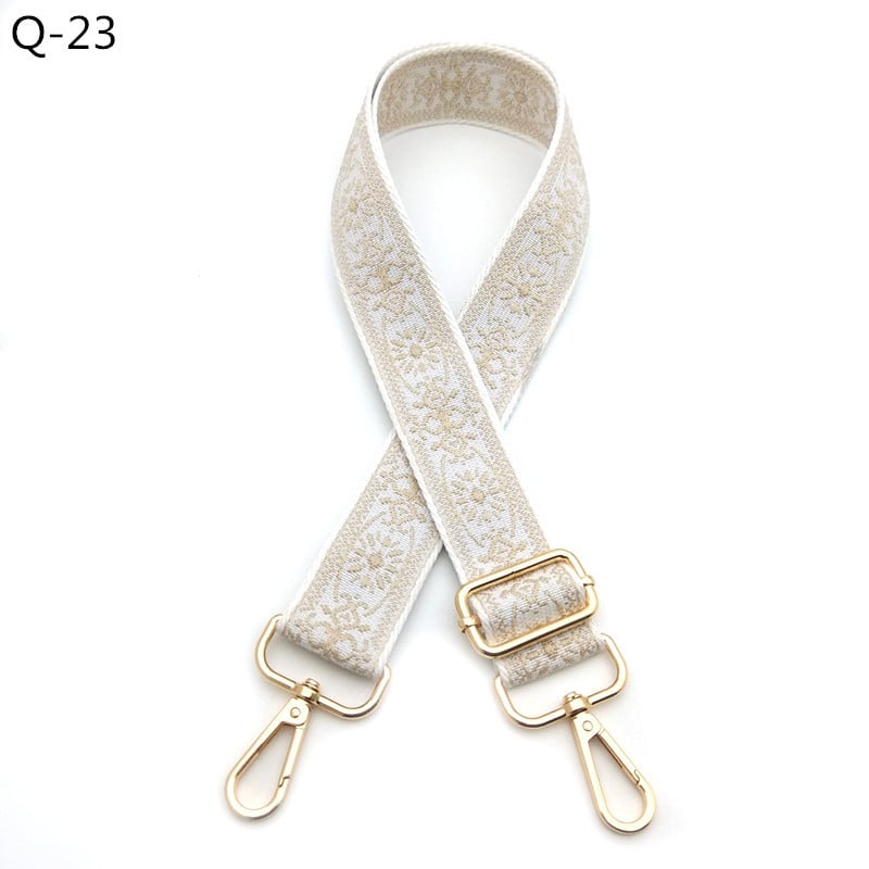 Koti õla rihm, reguleeritav pikk rihm, polüester, lille muster, koorma vähendamine, 2024 talv