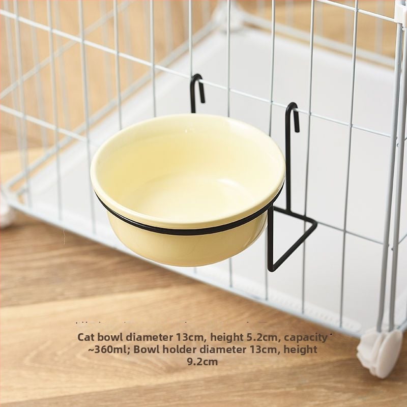 Keraamiline kasside toidukauss – Materjal: keraamika; Mõeldud kassidele; Lemmikloomade toidutarvikud