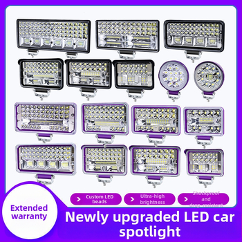 Proiector LED pentru vehicule | înaltă luminozitate, 12-80V, 3-15W, corp din aliaj de aluminiu/PC, pentru mașini, camioane, excavatoare, utilaje de construcții, stivare și motociclete electrice