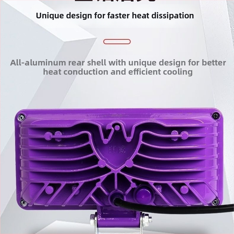 Proiector LED pentru vehicule | înaltă luminozitate, 12-80V, 3-15W, corp din aliaj de aluminiu/PC, pentru mașini, camioane, excavatoare, utilaje de construcții, stivare și motociclete electrice