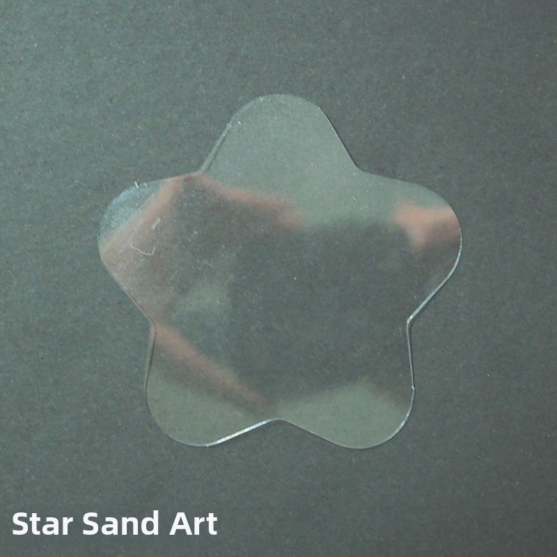 Silicone keychain mold — širdies, žvaigždės, mėnulio ir katės formos UV derva DIY papuošalams