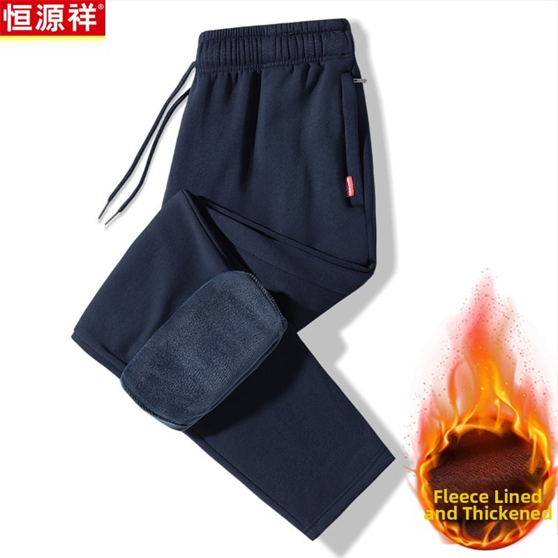 Vyrinės kelnės su fliso pamušalu, tiesaus kirpimo, trumpa ilgio, vidutinio aukščio juosta, bambuko pluošto audinys