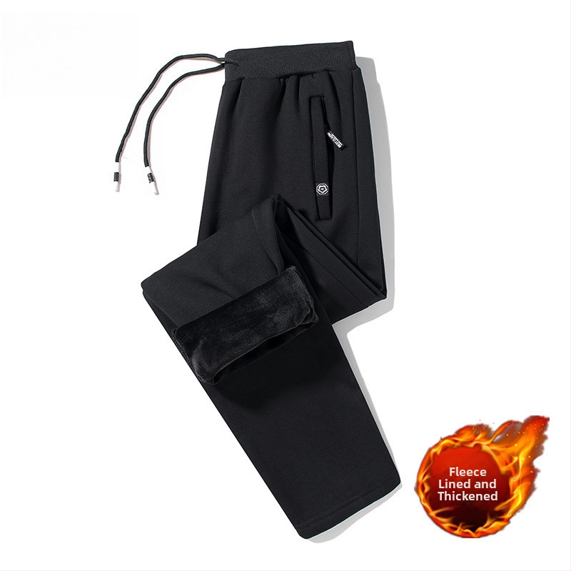 Vyrinės kelnės su fliso pamušalu, tiesaus kirpimo, trumpa ilgio, vidutinio aukščio juosta, bambuko pluošto audinys