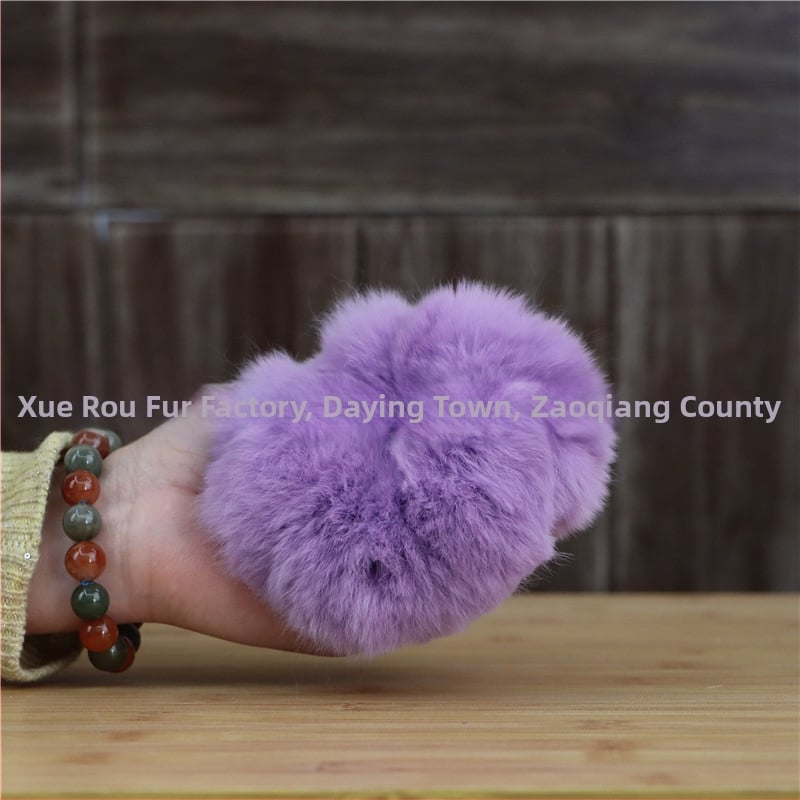 Аксесоар за глава от Rex заешки косъм, ръчно изработено, двоен дизайн за глава и китка, вдъхновено от Япония и Корея, свеж и сладък стил