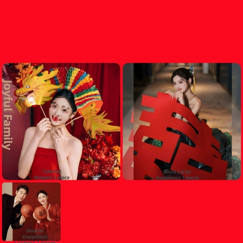 Сватбен фотопродукт: драконова фигура от неръждаема стомана, китайски стил гирлянда дракон с вакуумно окачване за сватбено оформление