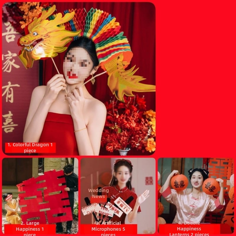 Сватбен фотопродукт: драконова фигура от неръждаема стомана, китайски стил гирлянда дракон с вакуумно окачване за сватбено оформление