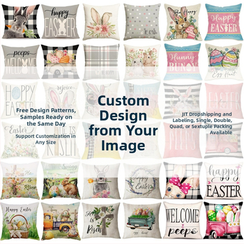 Ленен калъф за възглавница с PP памук пълнеж – персонализиран, прост и модерен стил, печат на лого наличен, подходящ за дневна/спалня/кабинет