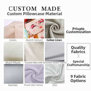 Ленен калъф за възглавница с PP памук пълнеж – персонализиран, прост и модерен стил, печат на лого наличен, подходящ за дневна/спалня/кабинет