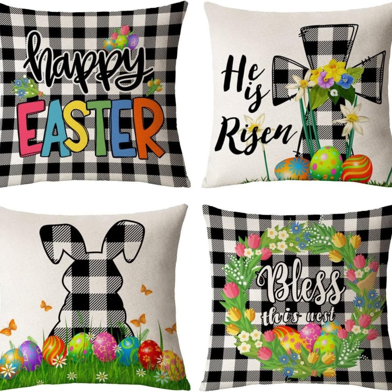 Ленен калъф за възглавница с PP памук пълнеж – персонализиран, прост и модерен стил, печат на лого наличен, подходящ за дневна/спалня/кабинет