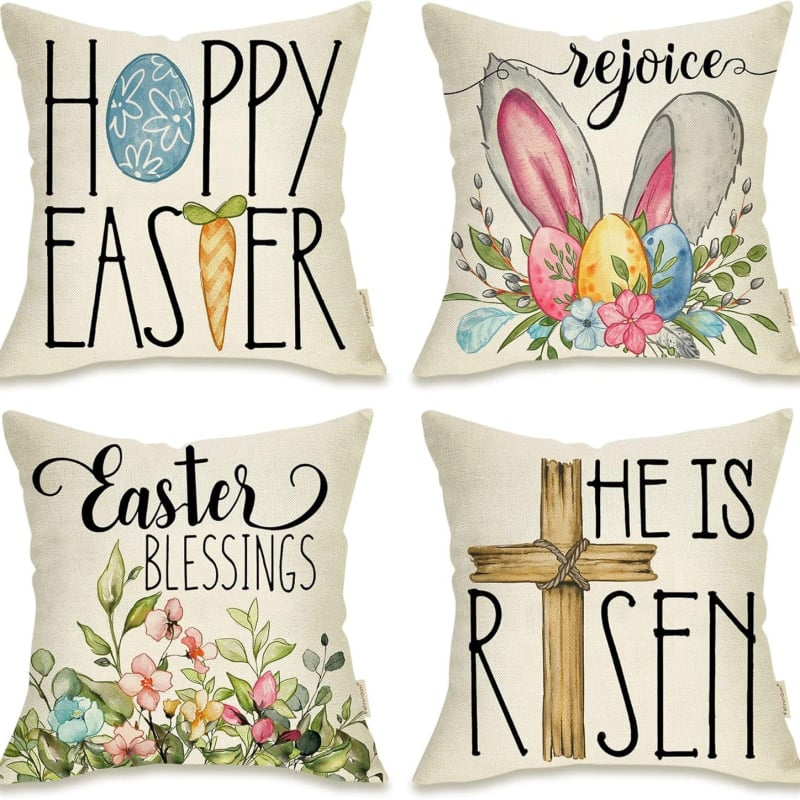 Ленен калъф за възглавница с PP памук пълнеж – персонализиран, прост и модерен стил, печат на лого наличен, подходящ за дневна/спалня/кабинет