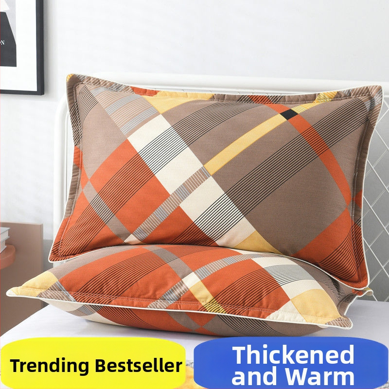 Pár povlakov na vankúše, 100% bavlna, twillová väzba, reaktívne farbenie, moderný štýl