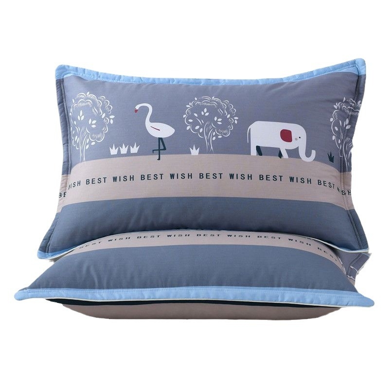 Pagalvėlių užvalkalų komplektas, 100% medvilnė, twill audinys, reaktyvus dažymas, modernus stilius