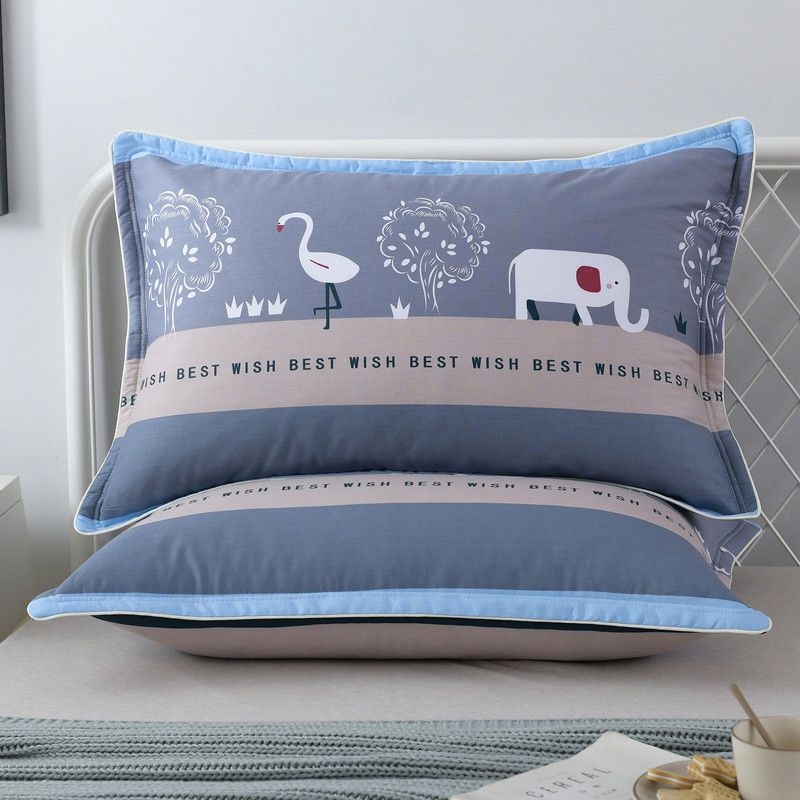 Pagalvėlių užvalkalų komplektas, 100% medvilnė, twill audinys, reaktyvus dažymas, modernus stilius