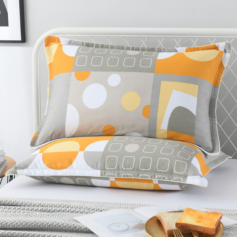 Pagalvėlių užvalkalų komplektas, 100% medvilnė, twill audinys, reaktyvus dažymas, modernus stilius