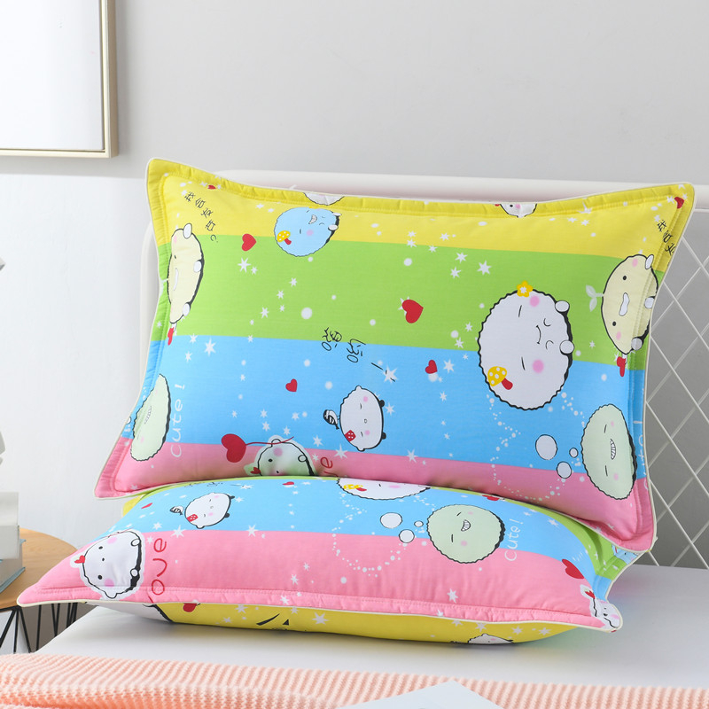 Pagalvėlių užvalkalų komplektas, 100% medvilnė, twill audinys, reaktyvus dažymas, modernus stilius