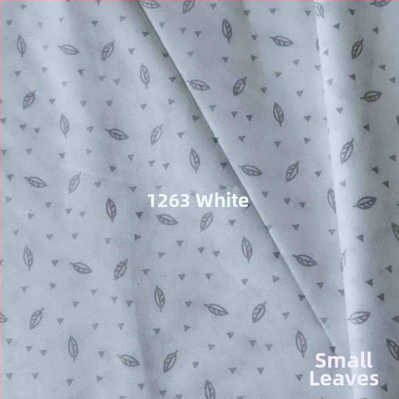 Patalynės užvalkalas iš 100% medvilnės, gėlių raštas, skaitmeninis spausdinimas, šiuolaikinis minimalistinis stilius