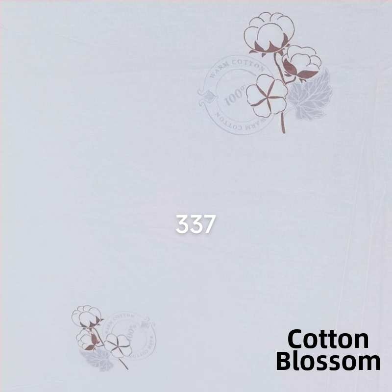 Patalynės užvalkalas iš 100% medvilnės, gėlių raštas, skaitmeninis spausdinimas, šiuolaikinis minimalistinis stilius