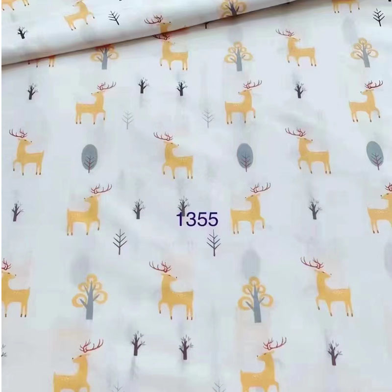 Patalynės užvalkalas iš 100% medvilnės, gėlių raštas, skaitmeninis spausdinimas, šiuolaikinis minimalistinis stilius