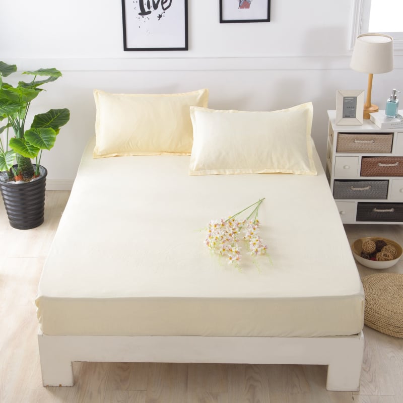 Lova užvalkalas iš bambuko pluošto, augalų ir gėlių raštas, reaktyvus spausdinimas ir dažymas, audinys: Kitos