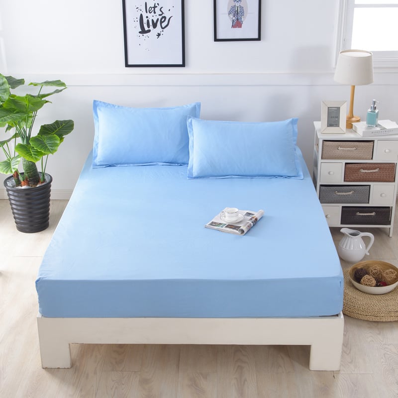 Lova užvalkalas iš bambuko pluošto, augalų ir gėlių raštas, reaktyvus spausdinimas ir dažymas, audinys: Kitos