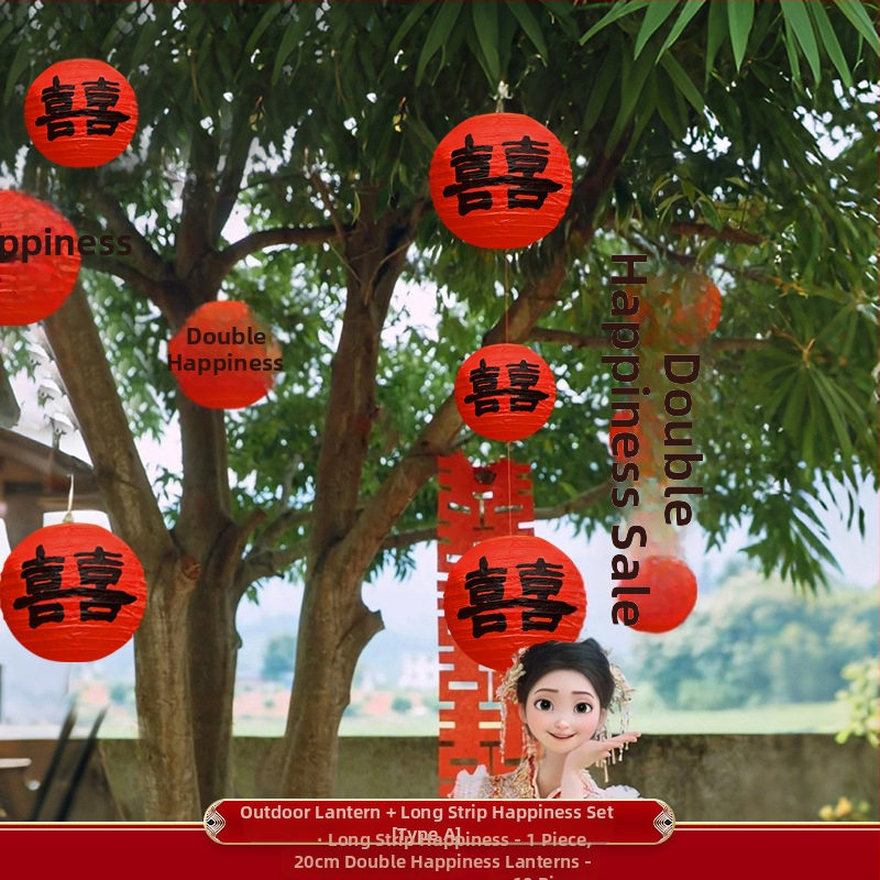 Apskritas popierinės žibinto pakabukas, rankų darbo, skirtas lauko augalų dekoravimui ir vestuvėms