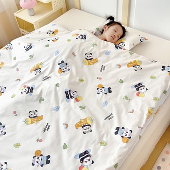 Vaikų miego maišelis visoms sezonoms, 100% medvilnė, 1,1–1,5 kg, animacinio stiliaus