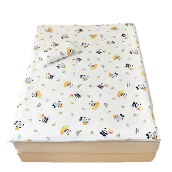 Vaikų miego maišelis visoms sezonoms, 100% medvilnė, 1,1–1,5 kg, animacinio stiliaus