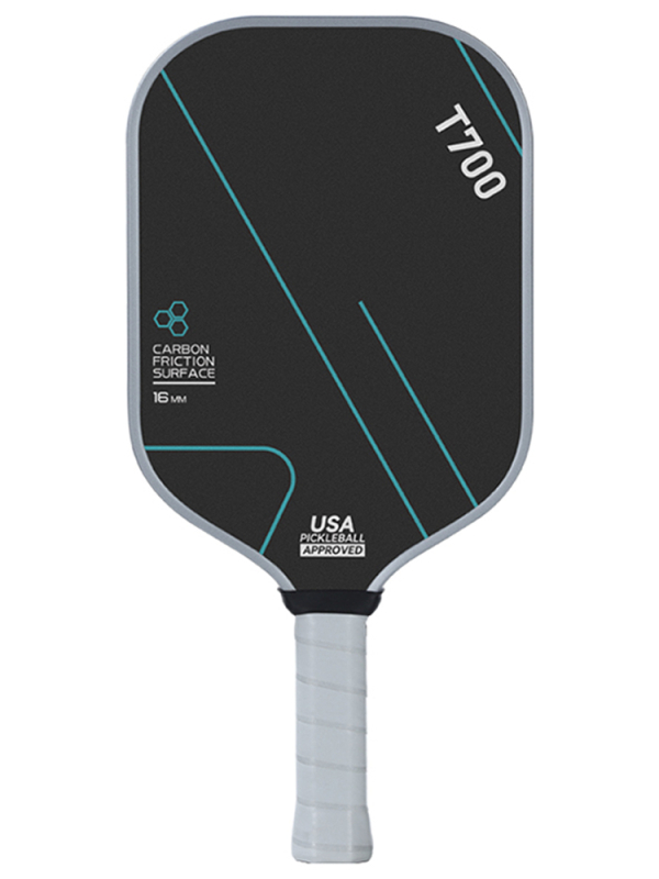 Pickleball raketė, T700 anglies pluoštas, čempionato lygio, 3K audinys, 220 g, JAV sertifikuota