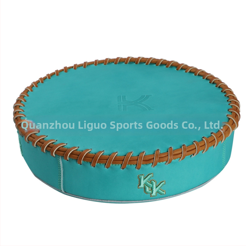 Чанта за съхранение на бейзболна ръкавица, кожа, за лявата ръка, с бродиран логотип, около 650 g